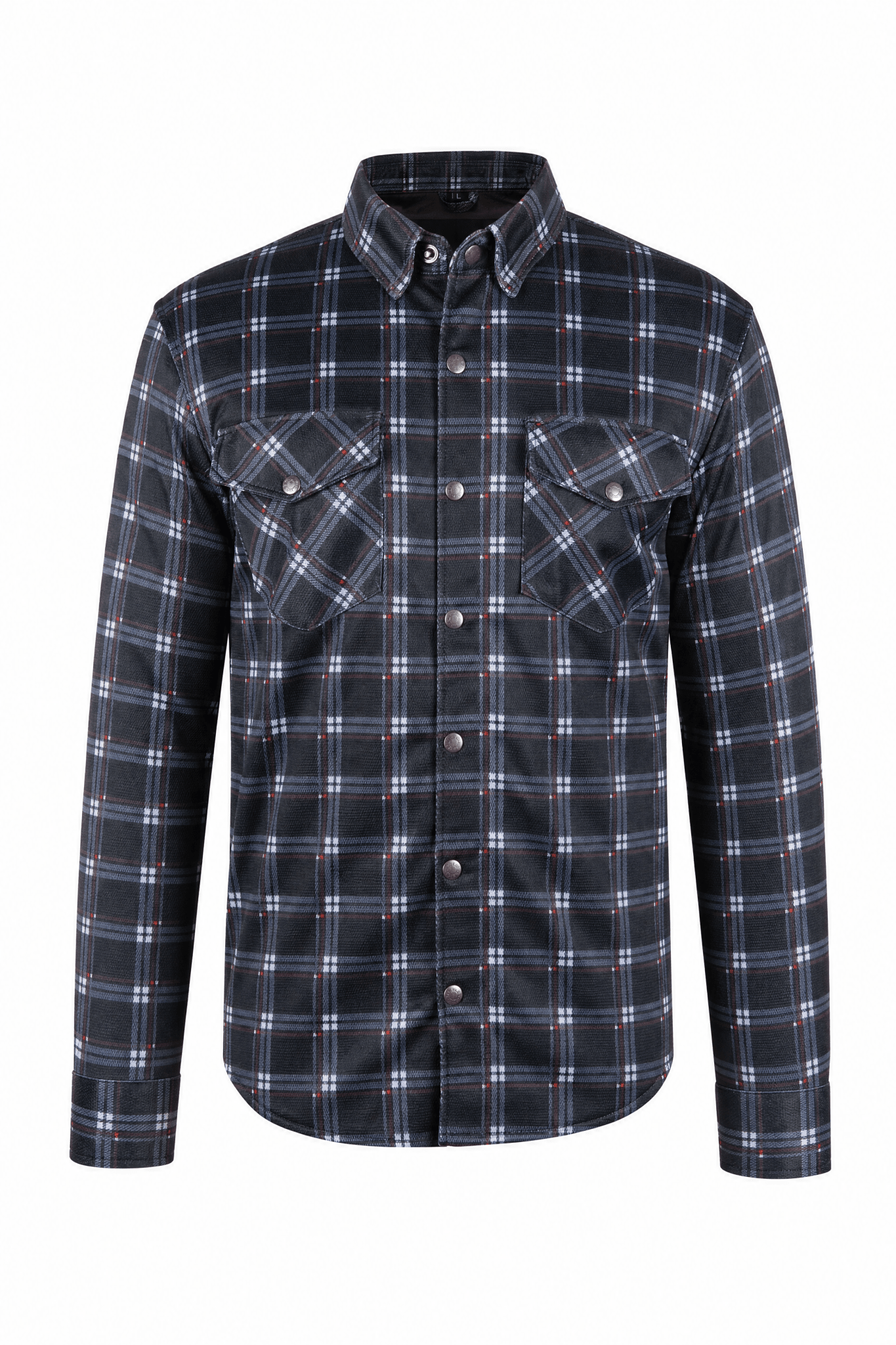Men`s Summer Mesh Shirt CE AA Dark Blue & Red - OZMOTOGEAR - Oz Motogear