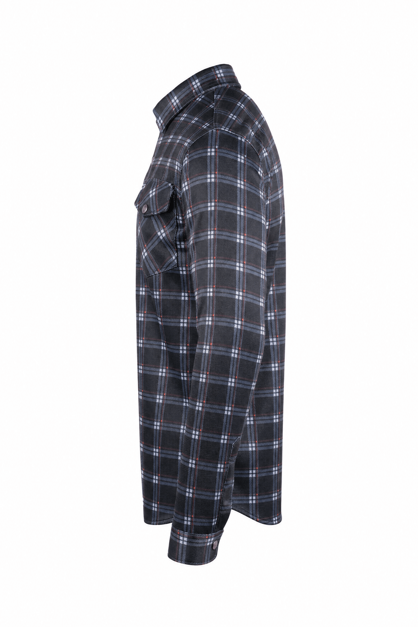 Men`s Summer Mesh Shirt CE AA Dark Blue & Red - OZMOTOGEAR - Oz Motogear