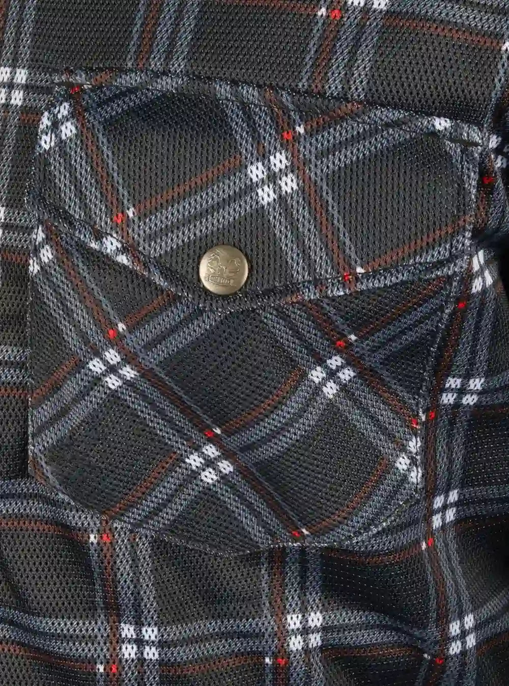 Men's Drifter Mesh Shirt — Midnight - Level 2 Protected - OZ MOTOGEAR