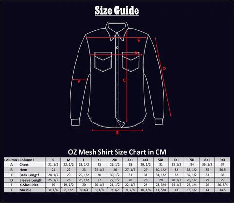 Men`s Summer Motorcycle Mesh Shirt CE AA Black - OZ MOTOGEAR - Oz Motogear