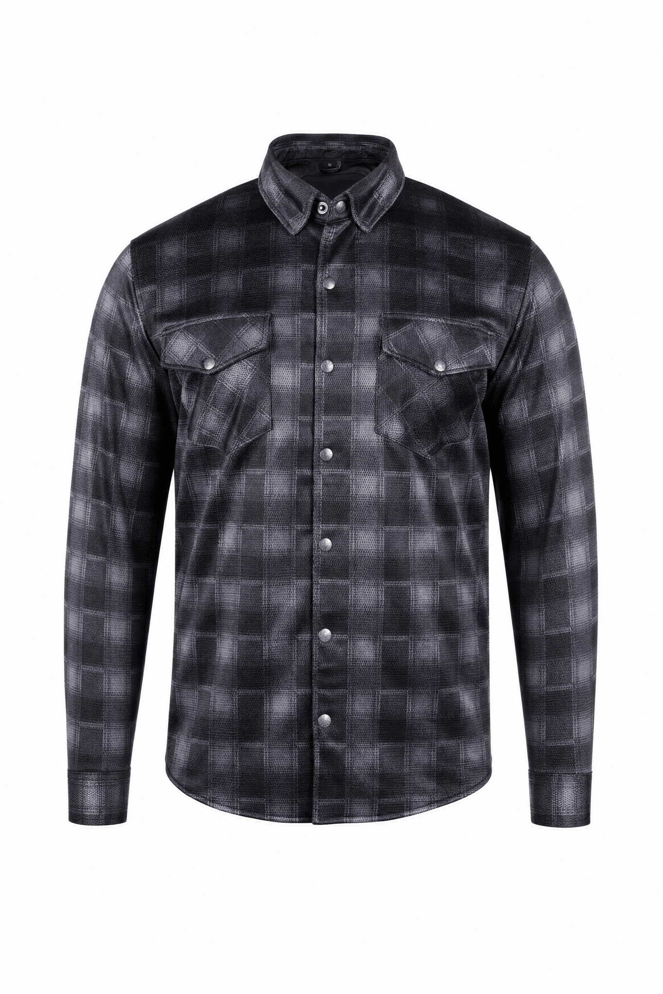 Men`s Summer Motorcycle Mesh Shirt CE AA Grey Black - OZ MOTOGEAR - Oz Motogear