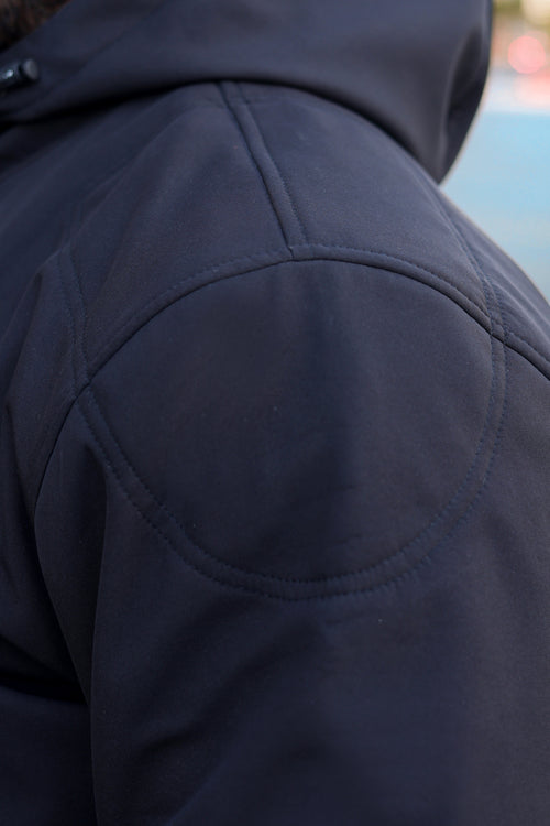 Kevlar Hoodie Reinforced Shoulder Protection