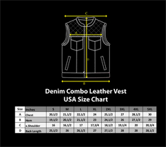 Men's Motorbike Vest Black & Green - OZ MOTOGEAR
